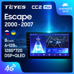 Teyes CC2 Plus 9"для Ford Escape 1 2000-2007