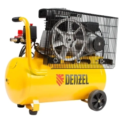 DENZEL BCI2300/50 компрессор воздушный 2.3 квт, ременный привод, 50 литров, 400 л/мин 58113