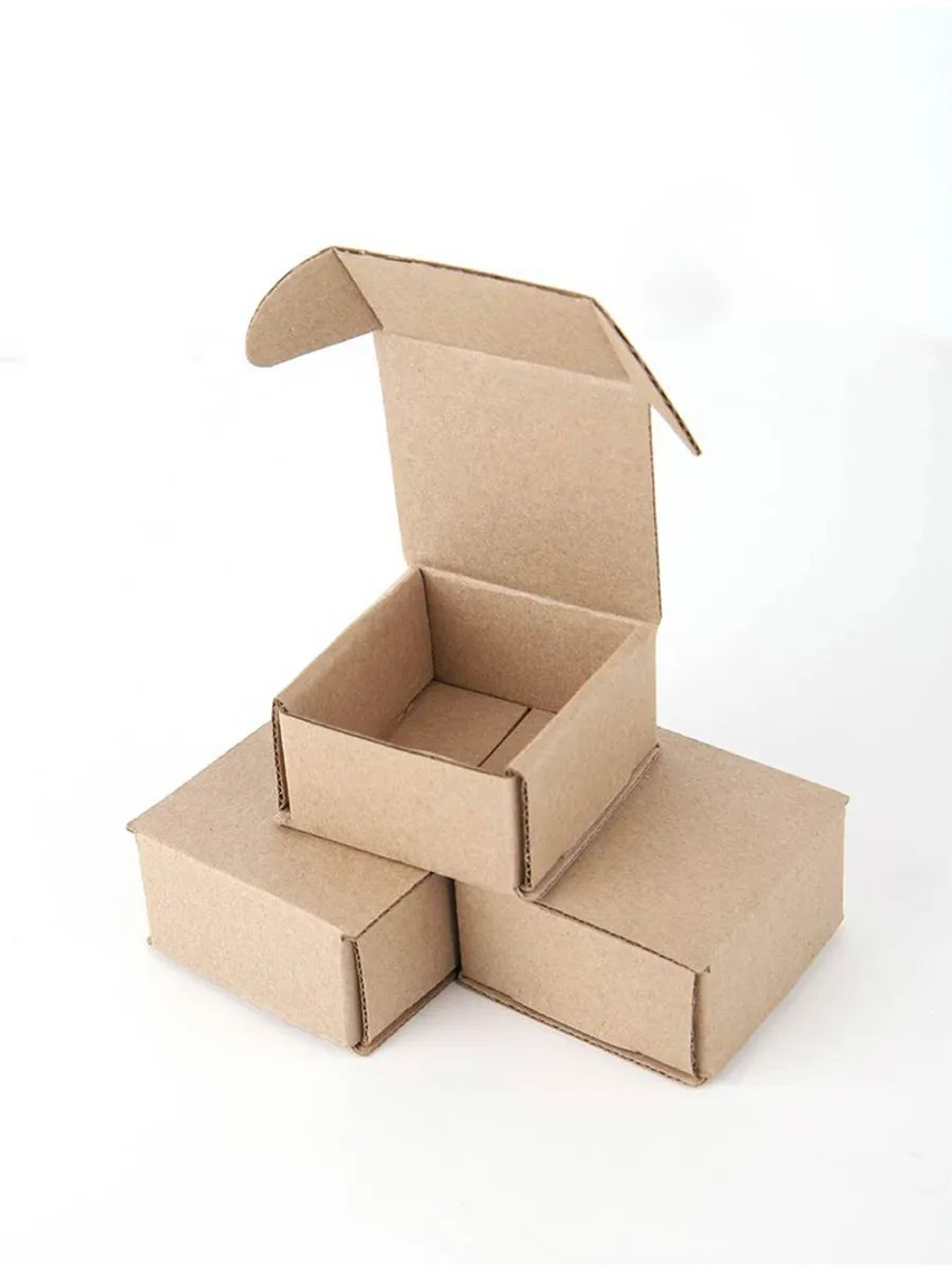 Коробка подарочная картонная 10 шт, 25х25х3