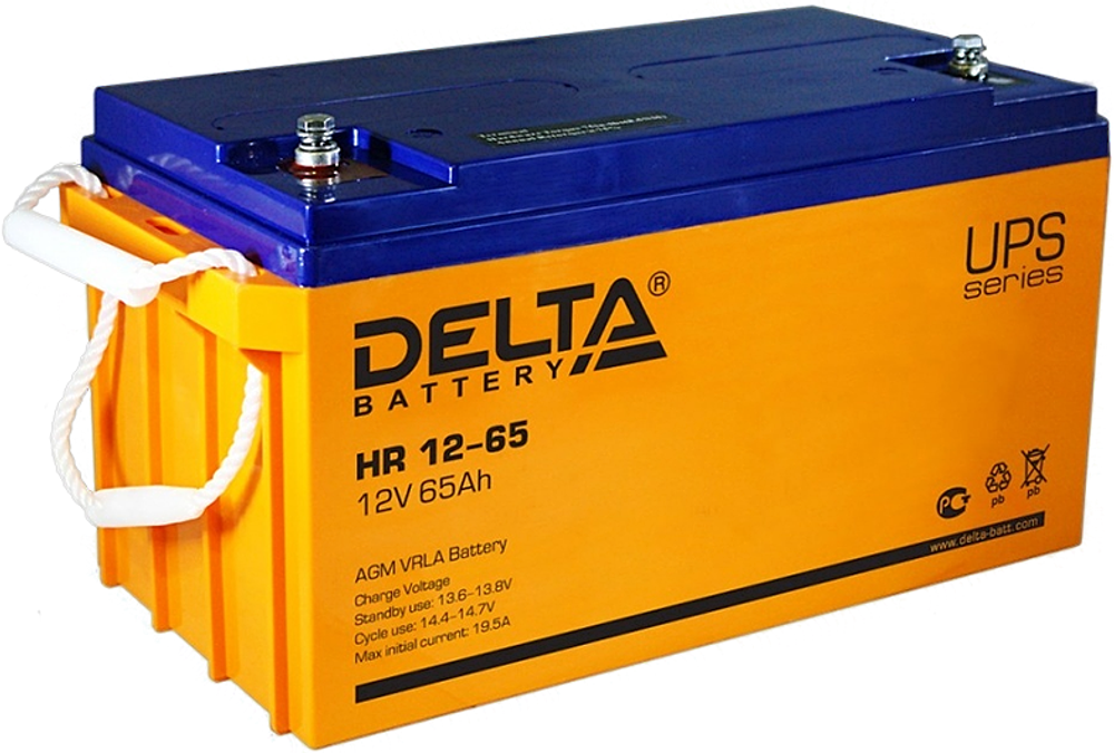 DELTA HR 12-65 аккумулятор