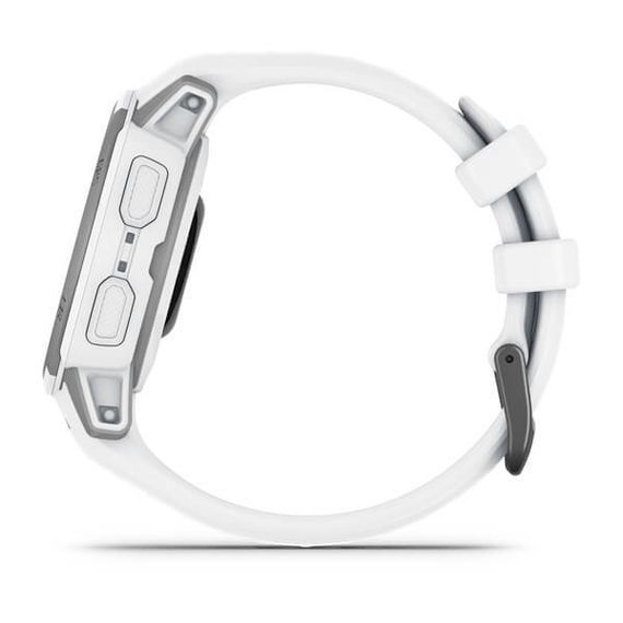 Умные часы Garmin INSTINCT 2S Solar Surf белый с серебристым безелем