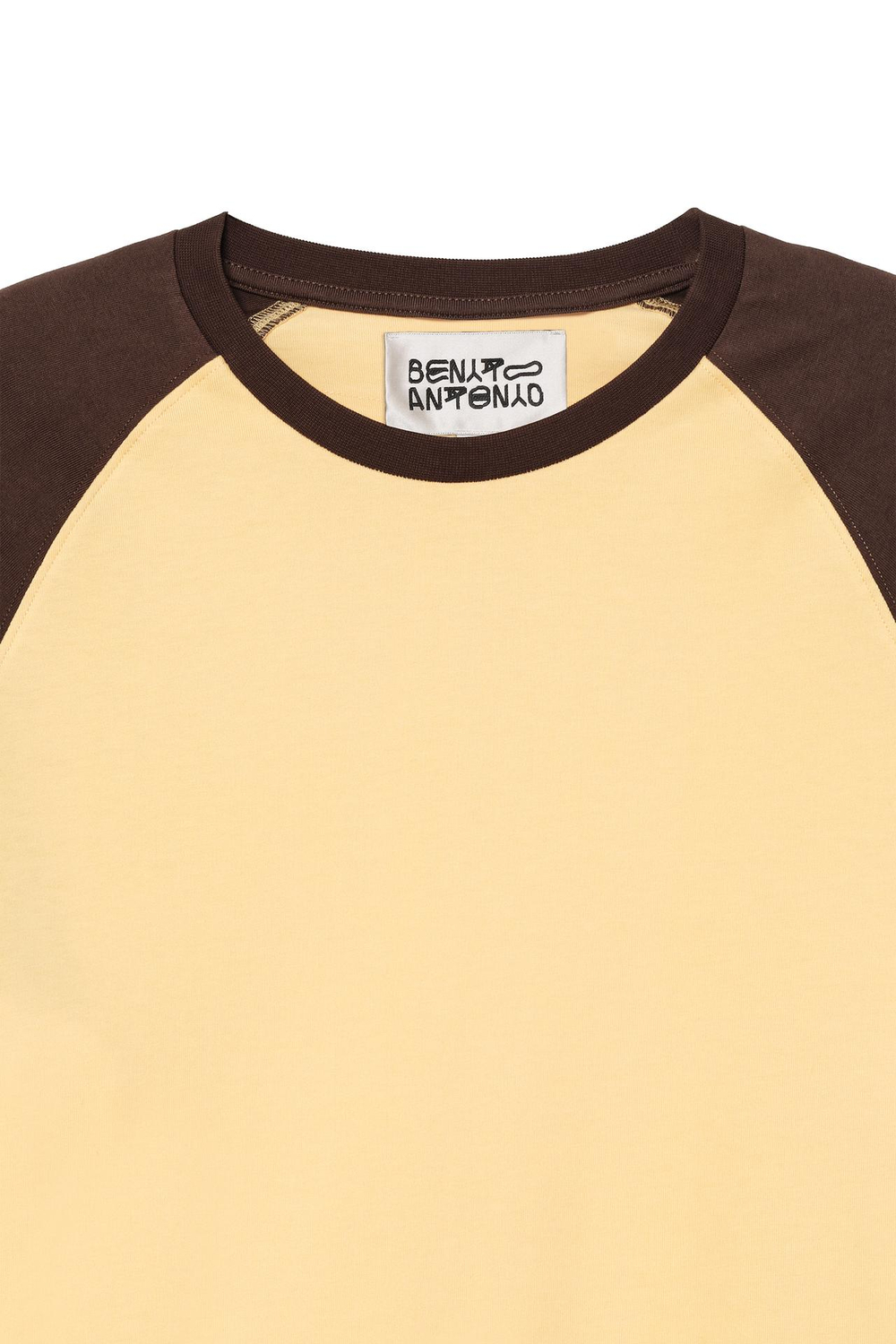 ZARA X BENITO ANTONIO ФУТБОЛКА В СТИЛЕ КОЛОР-БЛОК, ХАКИ
