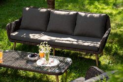 "Прованс" лаунж-зона плетеная из искусственного ротанга, цвет коричневый