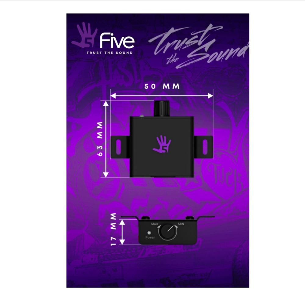 Усилитель автомобильный FIVE LM-2.80