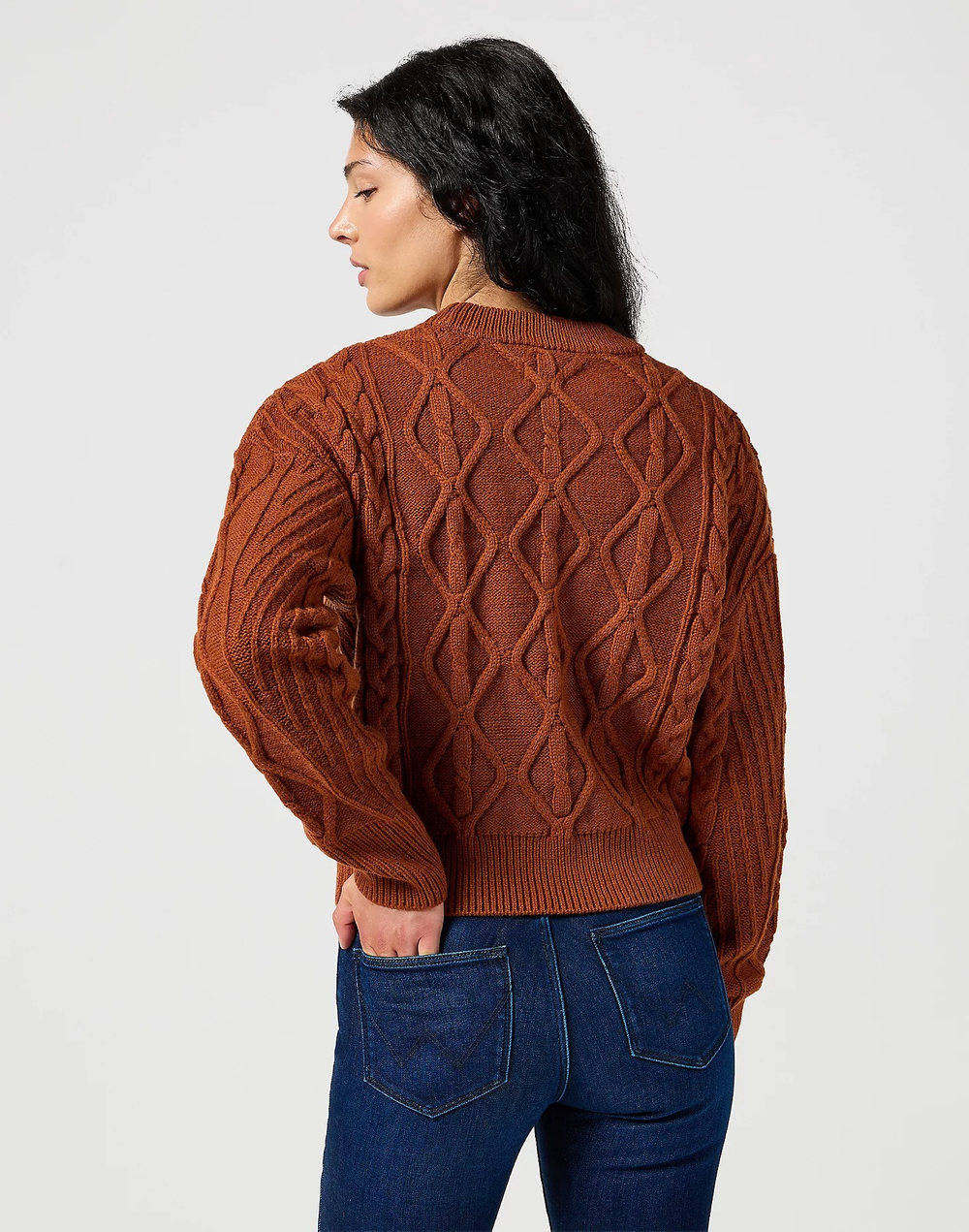 Джемпер женский WRANGLER CABLE KNIT SWEATER