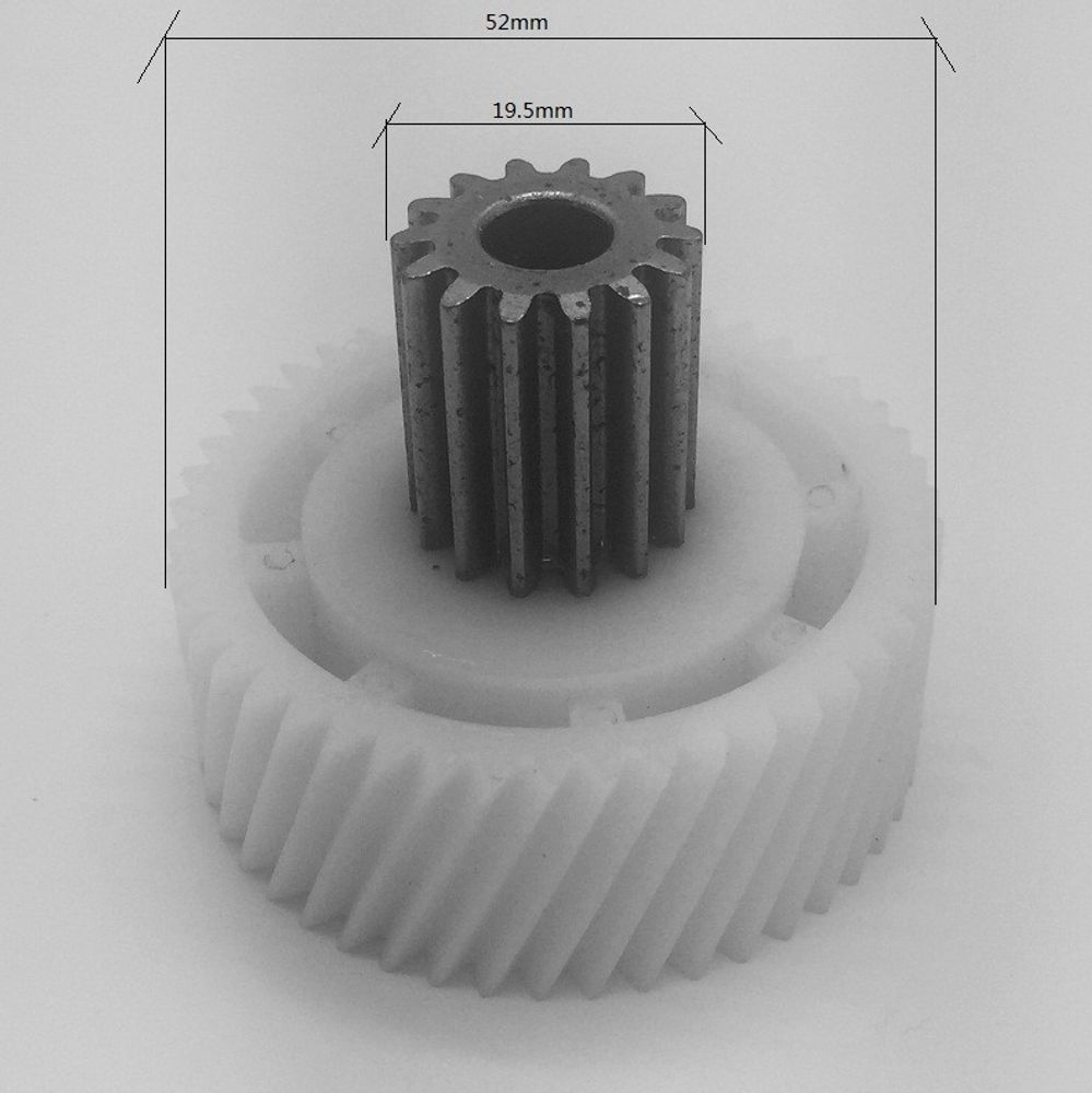 Шестерня мясорубки Leran, Sindo металл/пластик