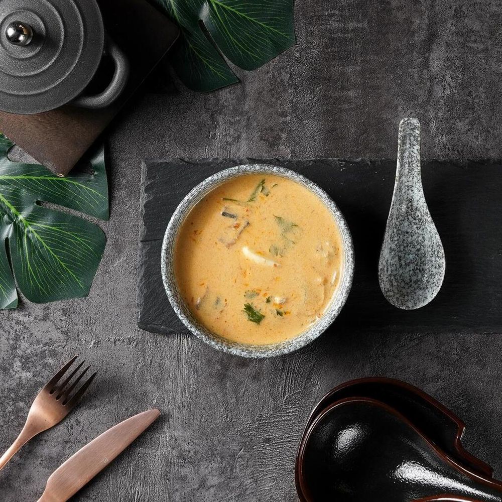 Салатник 350 мл d 12,3 см h5,5 см глазурь Glossy Stone Untouched Taiga P.L. Proff Cuisine [1]