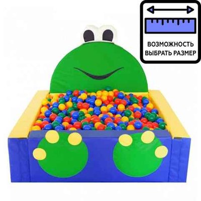 Бассейн квадратный «Лягушонок» (разборный)