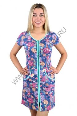 С-90 Халат из 100% хлопка / 164-170 см