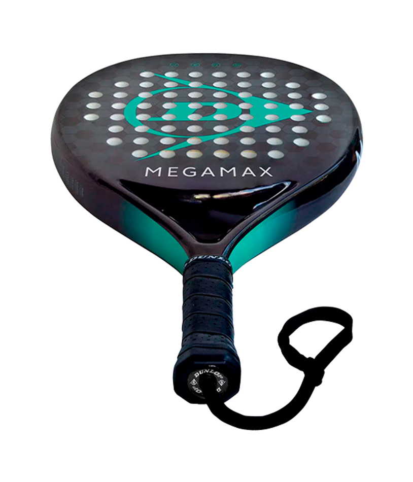 Ракетка Dunlop Megamax Black 2025 — стиль, стабильность и мощь на корте