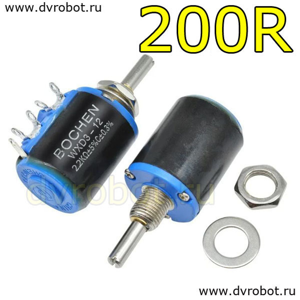 Потенциометр WXD3-12 / 200R