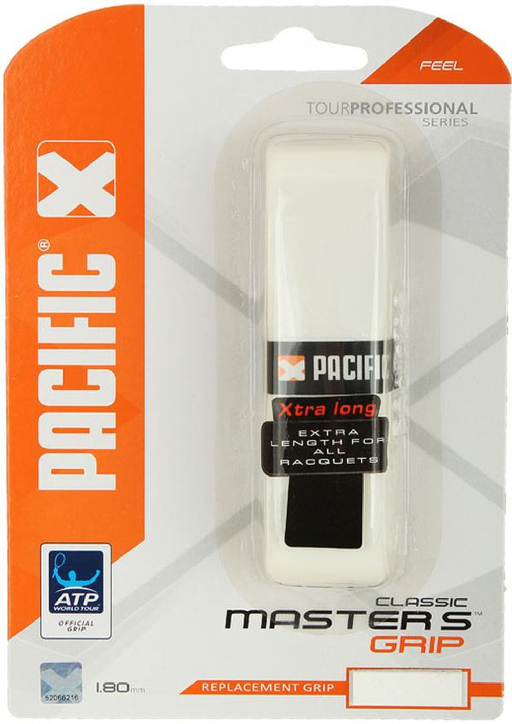 Теннисные намотки базовые Pacific Master's Grip 1P - белый