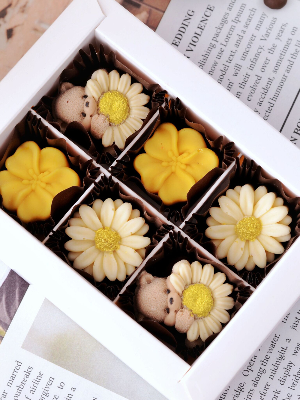 Набор подарочный "Летний" #1 / Конфеты ручной работы