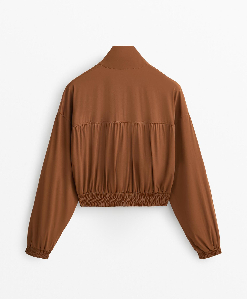 Oysho Легкая куртка, коричневый