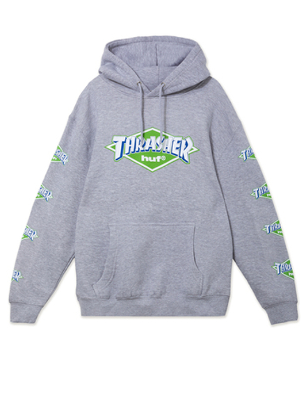 Мужская Толстовка Huf X Thrasher Logo Po