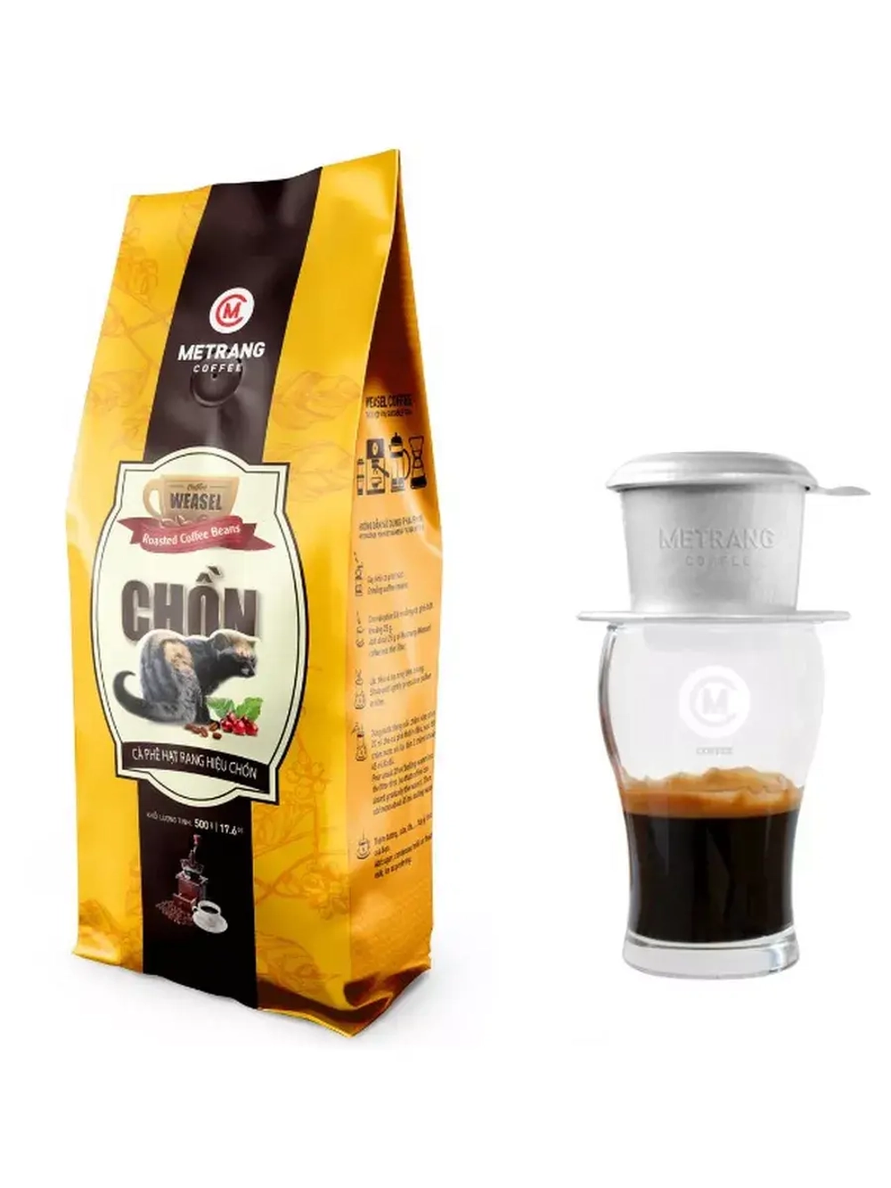 Натуральный зерновой кофе Копи Лювак  500 г