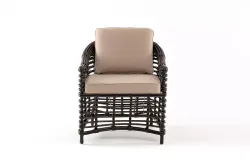 "Блисс" кресло из искусственного ротанга, цвет бронзовый