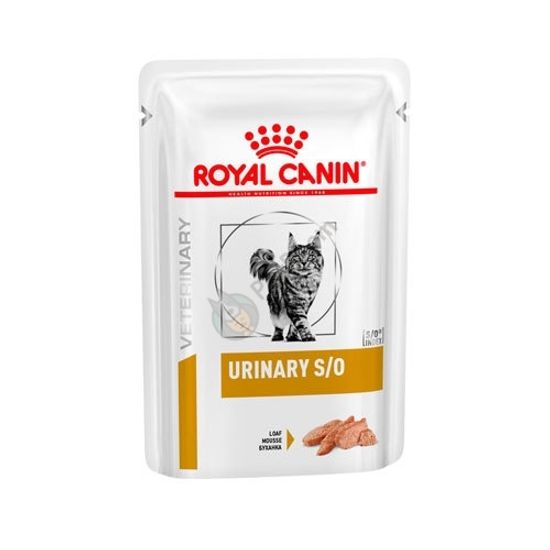 Royal Canin Urinary S/O в паштете Консервы для кошек при заболеваниях мочевыделительной системы (пауч) 12шт х 85 г