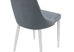 Стул на металлокаркасе Kora white / gray