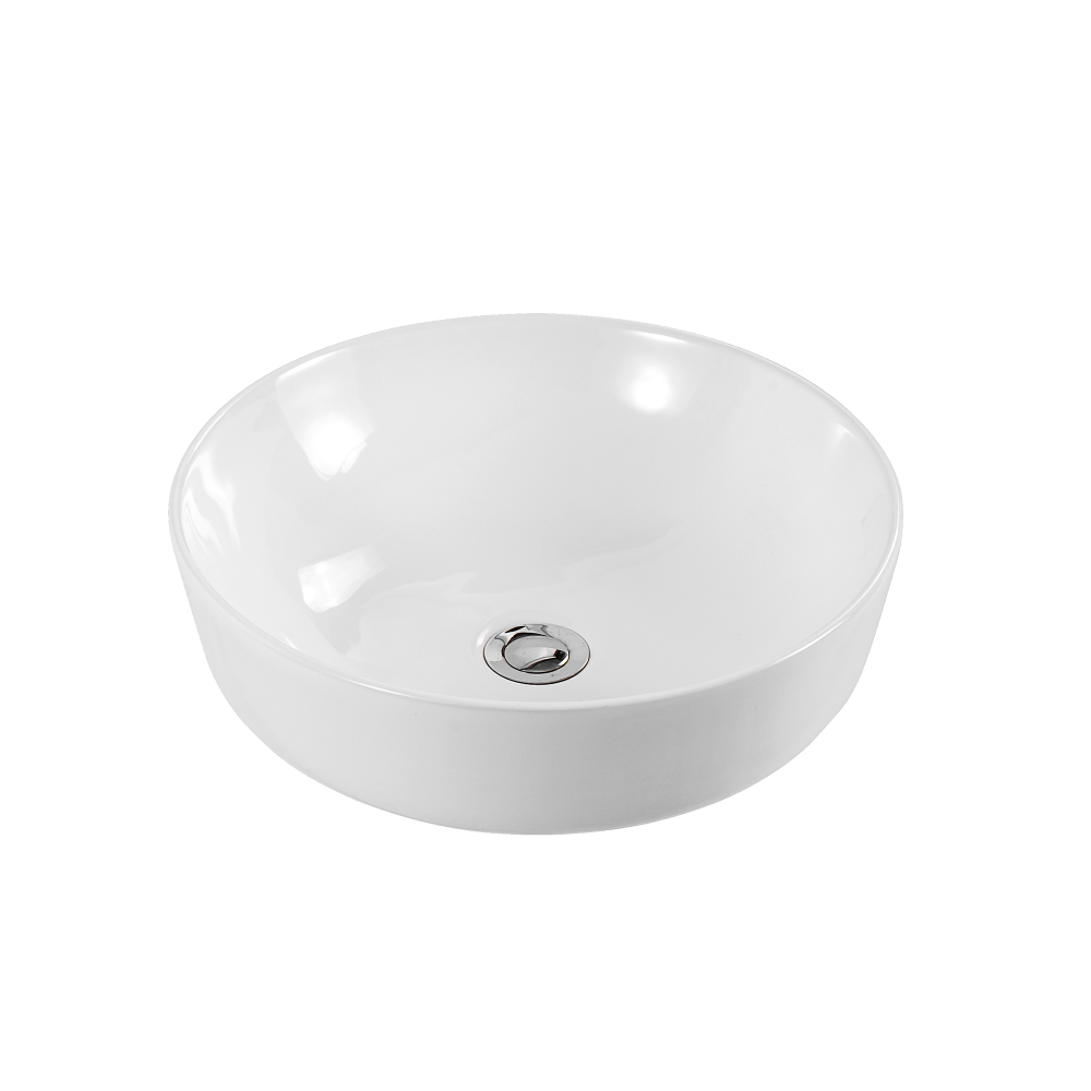 Раковина накладная для установки на столешницу AQUATEK ЕВРОПА AQ5558-MW 415*415*135, матовый белый