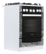 Плита газовая GEFEST 6500-02 0113 (бел.мрамор)