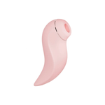 Вибратор с возвратно-поступательными движениями и вакуумом Svakom Fatima, розовый