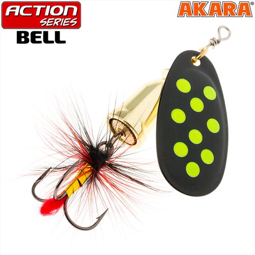 Блесна вращающаяся Akara Action Series Bell 5 12 гр. 3/7 oz. A7
