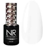 000 Гель-лак д/френча Nail Republic 10мл Экстра-белый