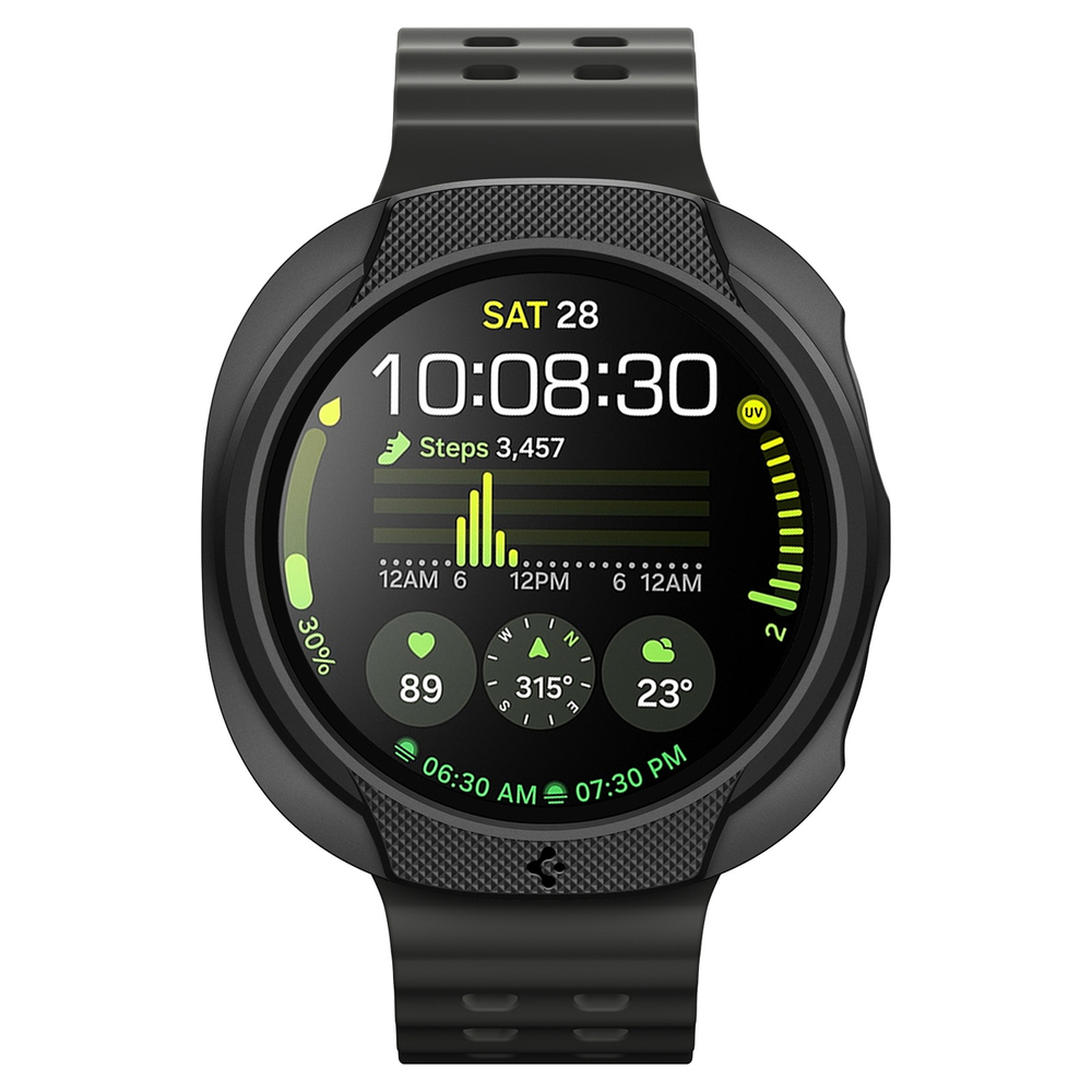 Ремешок Spigen Liquid Air для Galaxy Watch 8 (40 mm) черный