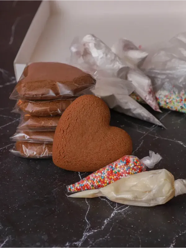 Шоколадные пряники для росписи 