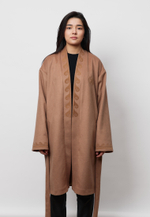 Шапан шерстяной удлиненный OYU TOLQYN CAMEL