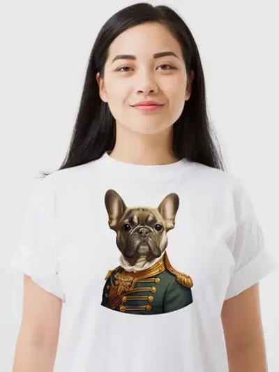 Футболка оверсайз с принтом собакой Бигль Корги Хаски