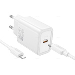 Зарядное устройство для Lightning Hoco N60 PD20W (white)