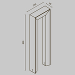 Ландшафтный светильник Outdoor O469FL-L12GF3K