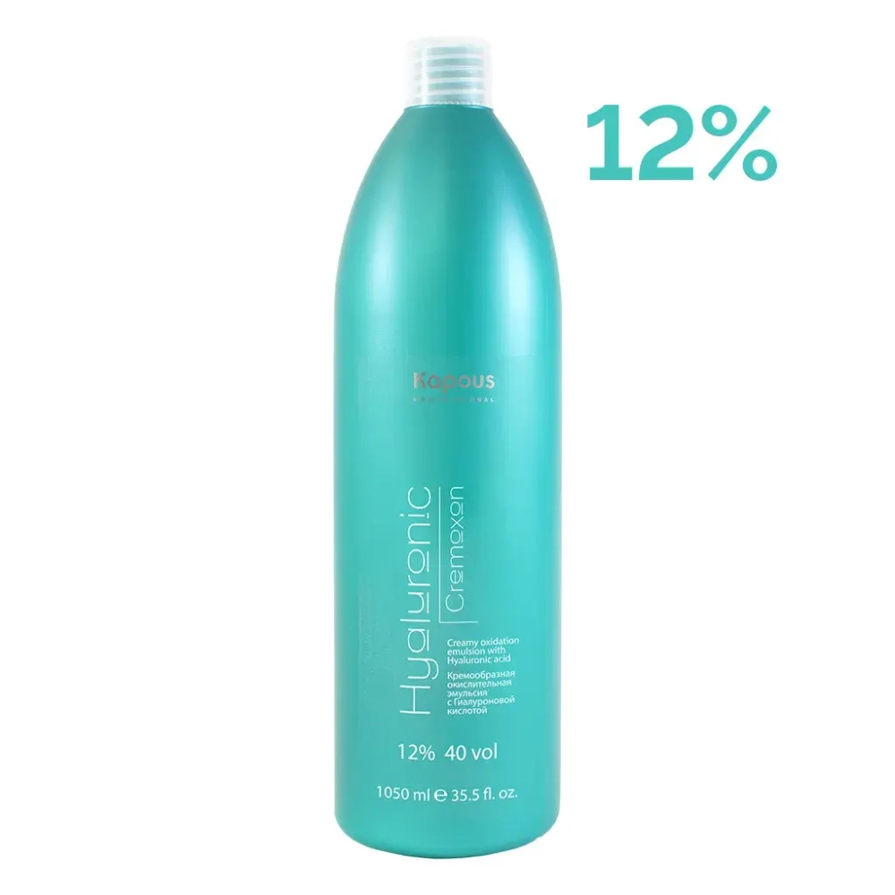 Кремообразная окислительная эмульсия «Hyaluronic Cremoxon» с гиалуроновой кислотой 12%, 1050 мл
