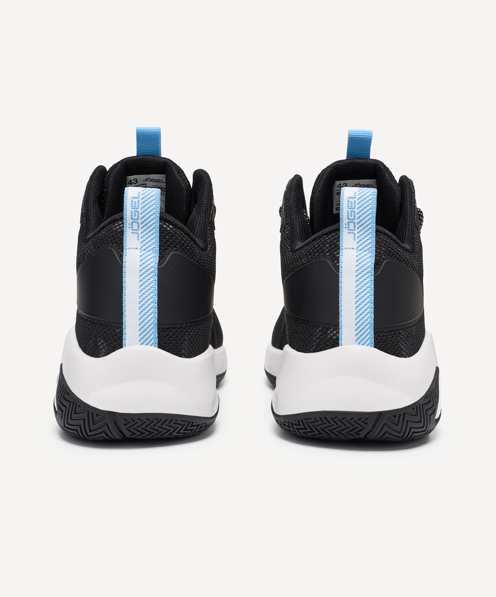 Кроссовки баскетбольные JÖGEL Playmaker, черный/белый
