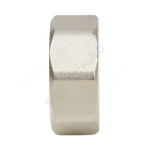 Заглушка латунь никель Ду 40 (1 1/2") ВР VALFEX VF.590.N.112