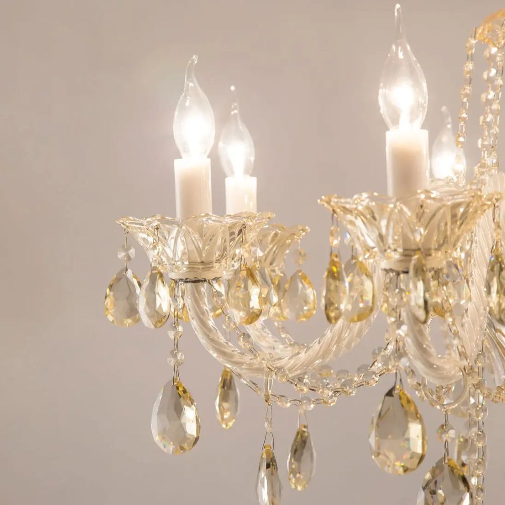 Citilux Одри CL350181 Люстра хрустальная подвесная