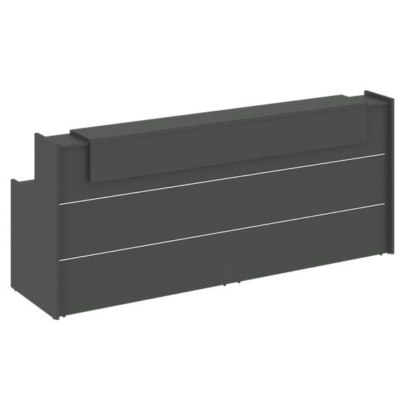 Onix Ресепшн O.R-K-7 Антрацит 2810*766*1187