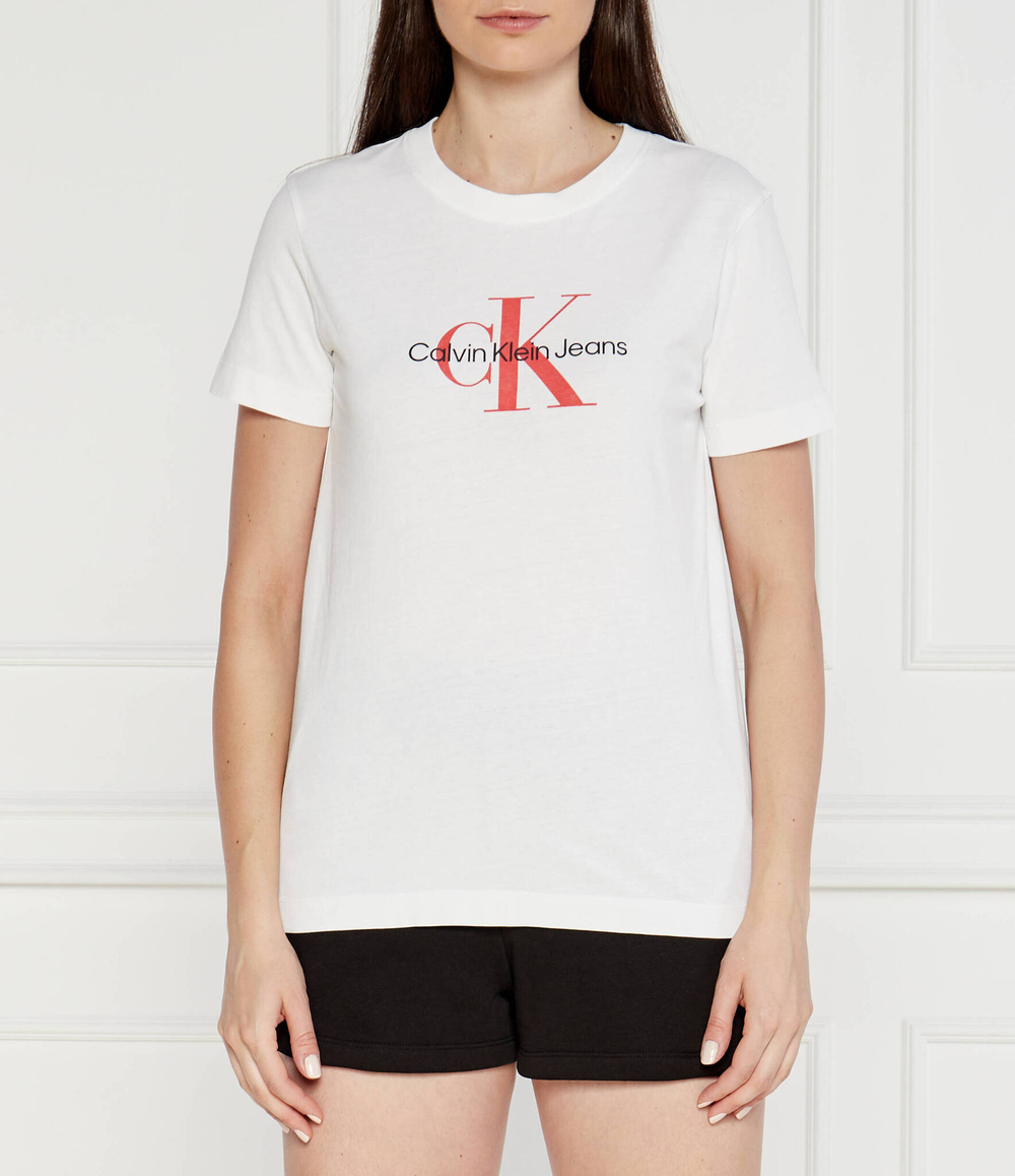 Футболка CALVIN KLEIN JEANS - белый(J20J223272)