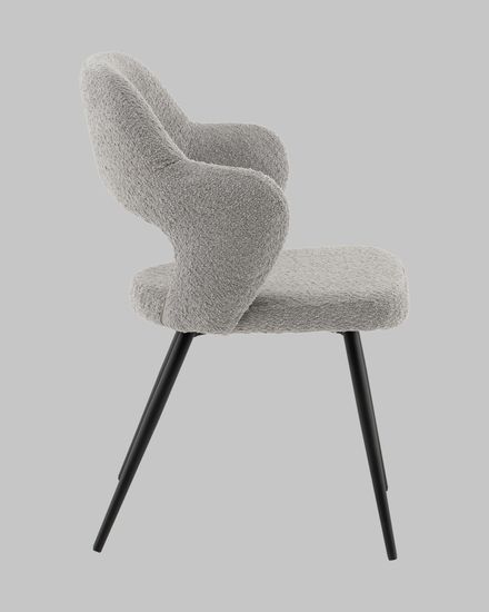 Стул Роккиана букле светло-серый