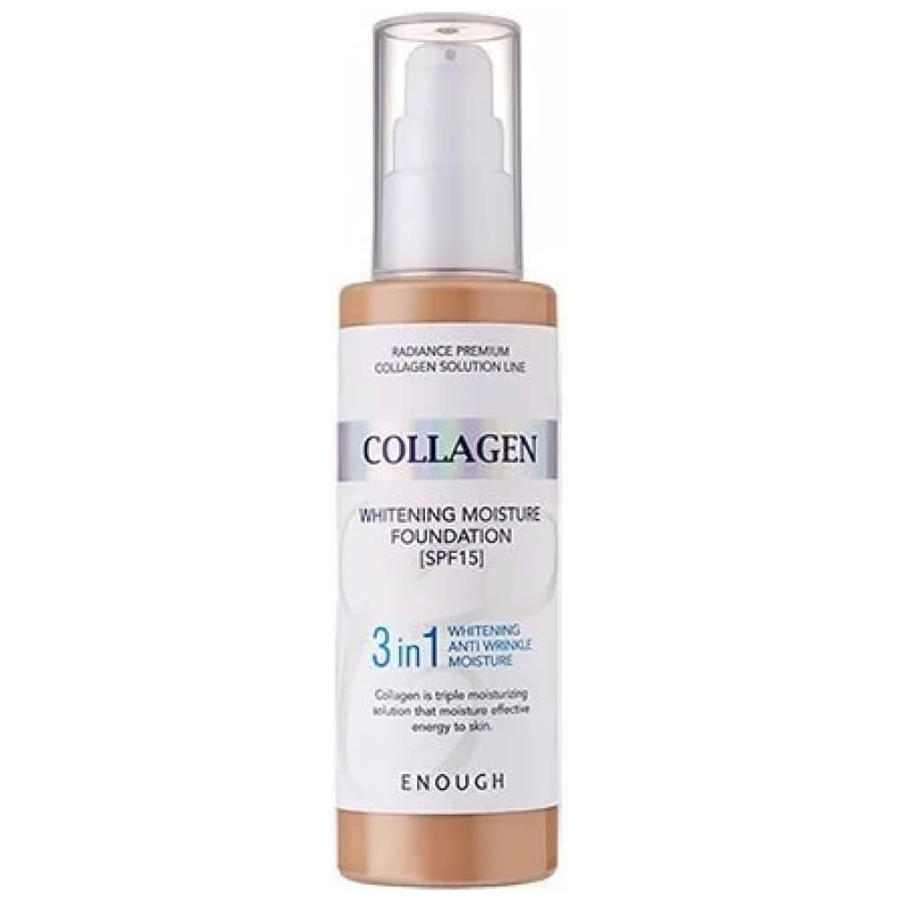 Тональный крем с коллагеном Enough Collagen Whitening Moisture Foundation тон №21