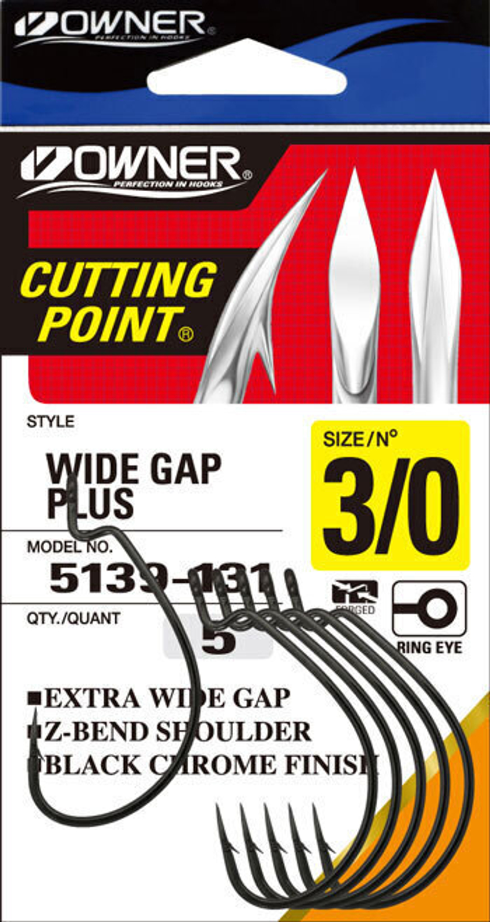 Крючок Owner 5139 №4/0