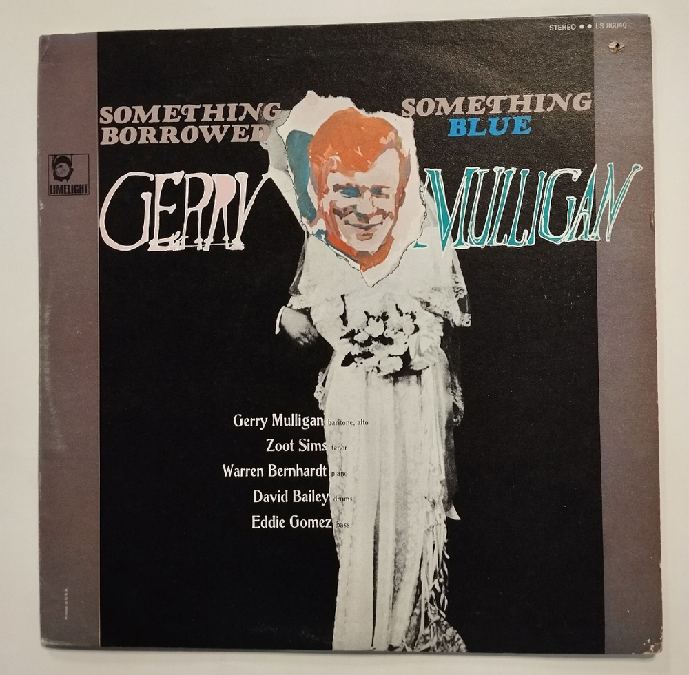 Винтажная виниловая пластинка LP Gerry Mulligan Something Borrowed Something Blue (USA 1966)