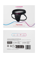 Черные универсальные трусики Lovense из спандекса (Цвет: черный)