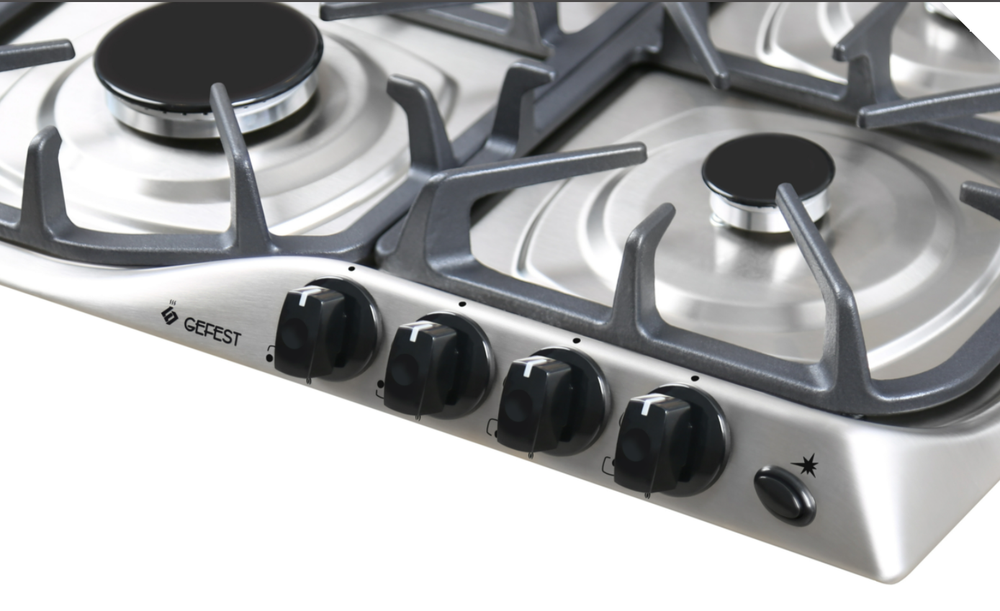 Поверхность варочная  Гефест СН 1210 К5 (нерж.)