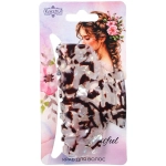 Заколка - краб для волос «AKS-EMPIRE», прямоугольник, микс 6 цветов, 7,8*4,5см