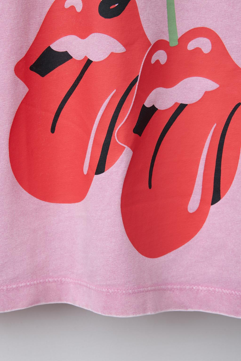 Футболка с принтом «вишня» rolling stones ©