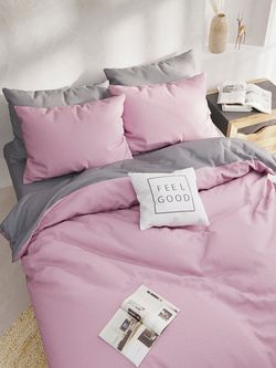 Пододеяльник перкаль Сказка "Люкс/Люкс" 2-спальный на молнии 175x215 см