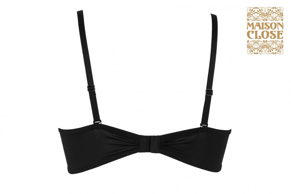 Полупрозрачный бюстгальтер Maison Close (Размер: S) (Цвет: черный)